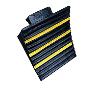 מעצור גלגל גומי גובה 18 סמ